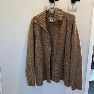 LL Beans women’s cardigan